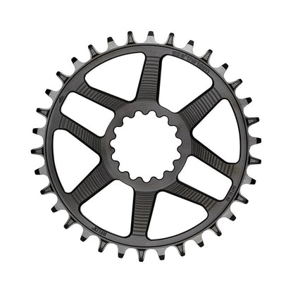 Plateau Mono E-THIRTEEN HELIX RACE 11/12V Direct Mount Boost/SuperBoost 52/55mm — vue du plateau sur fond blanc