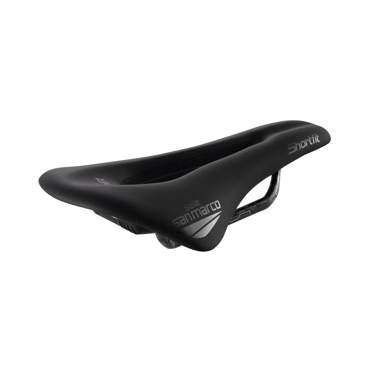 Selle SAN MARCO Shortfit 130 Carbon FX S3 - vue 3/4