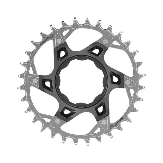 Plateau Mono SRAM XX T-TYPE EAGLE 12V Direct Mount TQ HPR50 — vue du plateau sur fond blanc