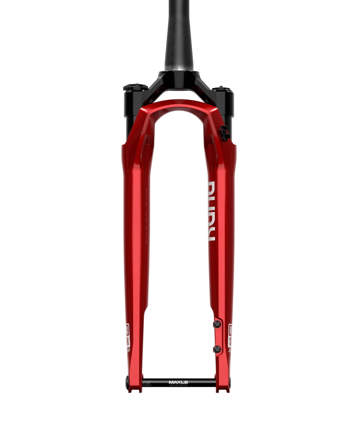 Fourche ROCKSHOX RUDY ULTIMATE RACE DAY 2 700c 12x100mm Déport 51mm A2 Rouge