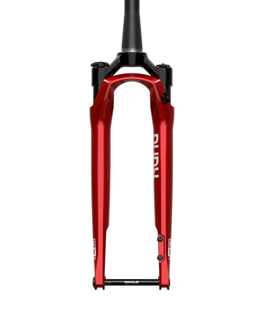 Fourche ROCKSHOX RUDY ULTIMATE RACE DAY 2 700c 12x100mm Déport 51mm A2 Rouge