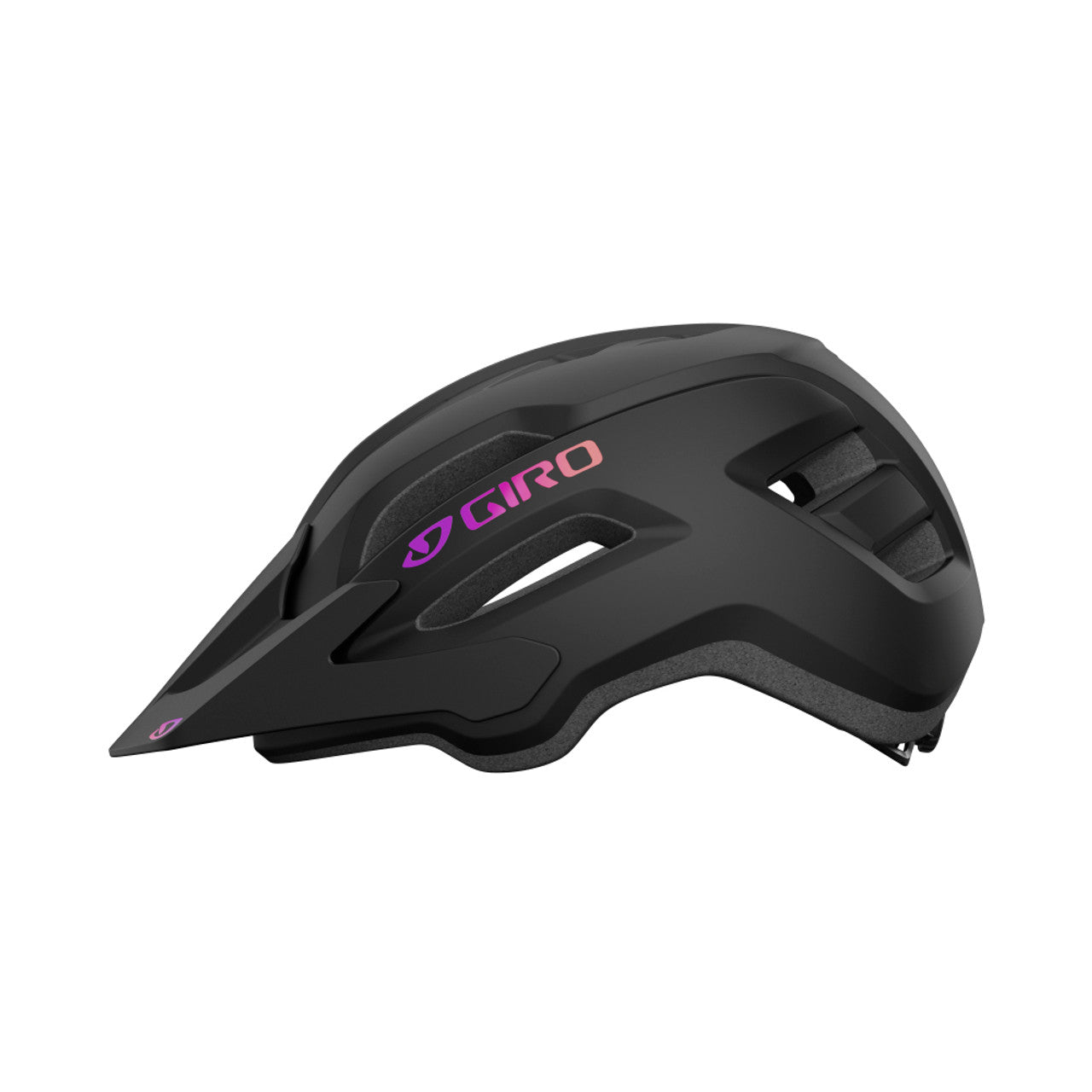 Casque VTT GIRO FIXTURE II Femme Noir Mat/Rose