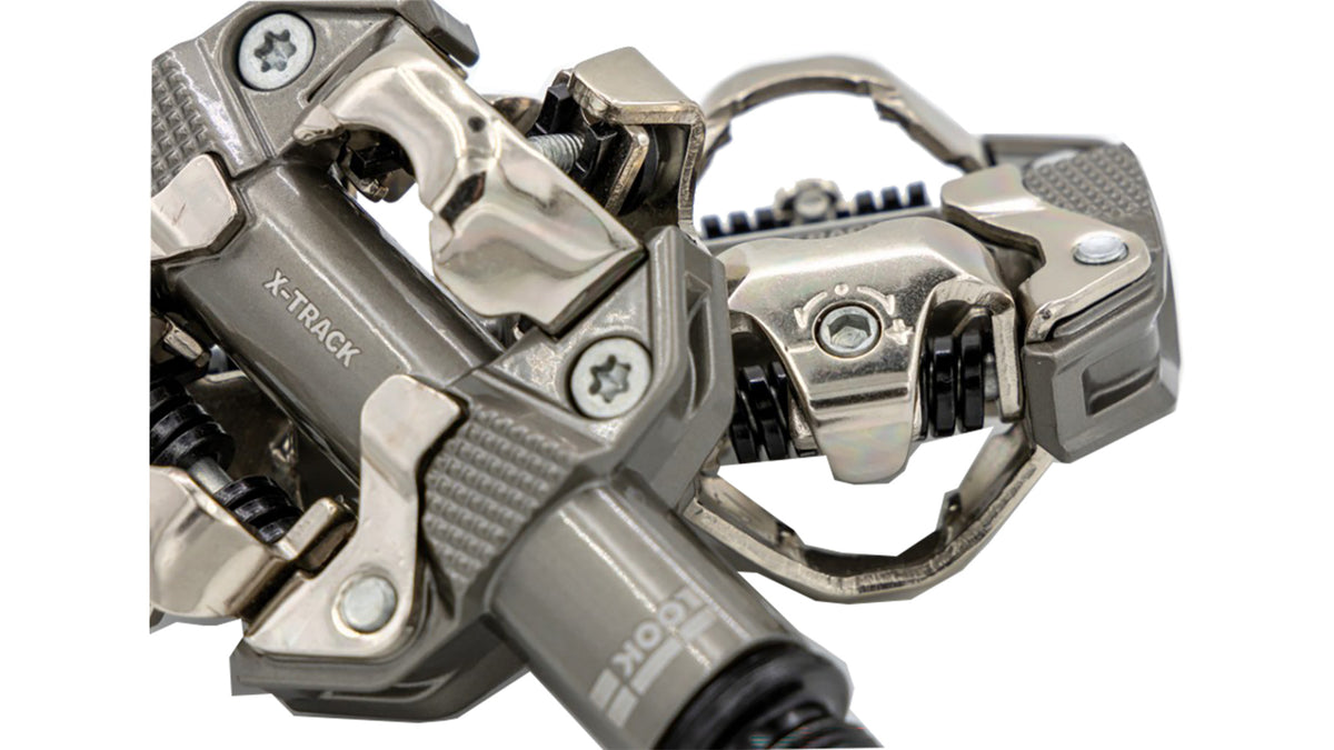 Pédales LOOK X-TRACK SPD Metallic Grey