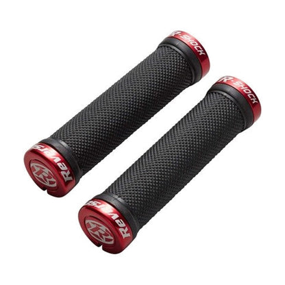 Grips REVERSE COMPONENTS R-SHOCK Lock-On Noir/Rouge
