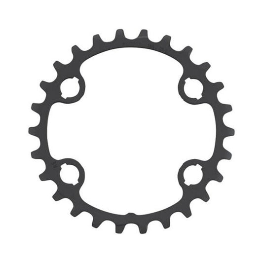 Plateau Intérieur SHIMANO SLX/XT pour FC-M7100/8100 (26-36 dents) 12V — vue du plateau sur fond blanc