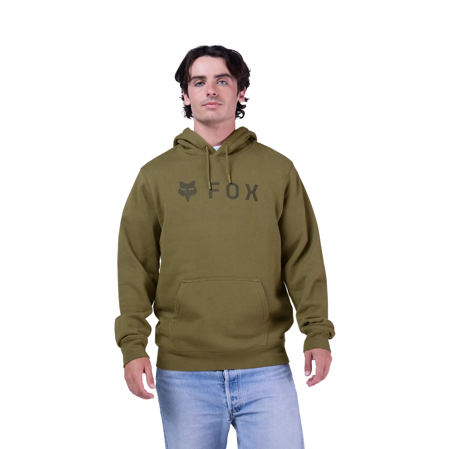 FOX ABSOLUTE FLEECE Hoody Olivgrön