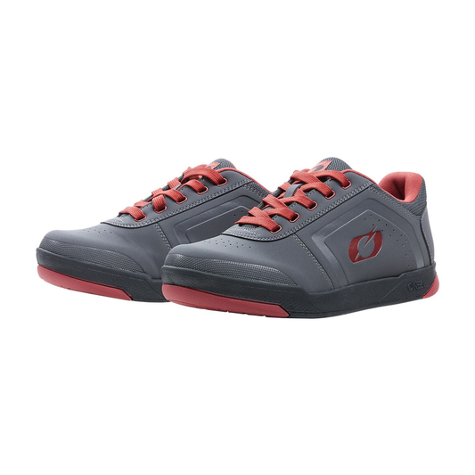 Chaussures VTT O'NEAL PINNED FLAT Gris/Rouge