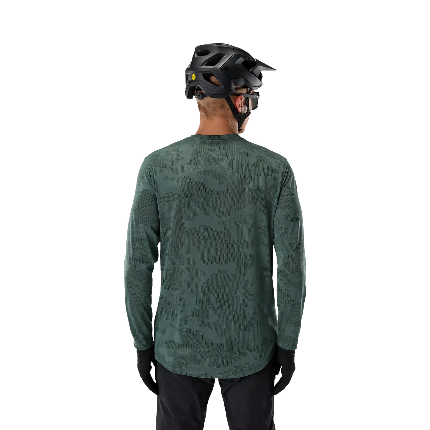 Maillot FOX RANGER TRU DRI Manches Longues Vert Sauge