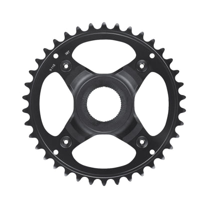 Plateau Mono E-Bike SHIMANO SM-CRE70 9/10/11V — vue du plateau sur fond blanc