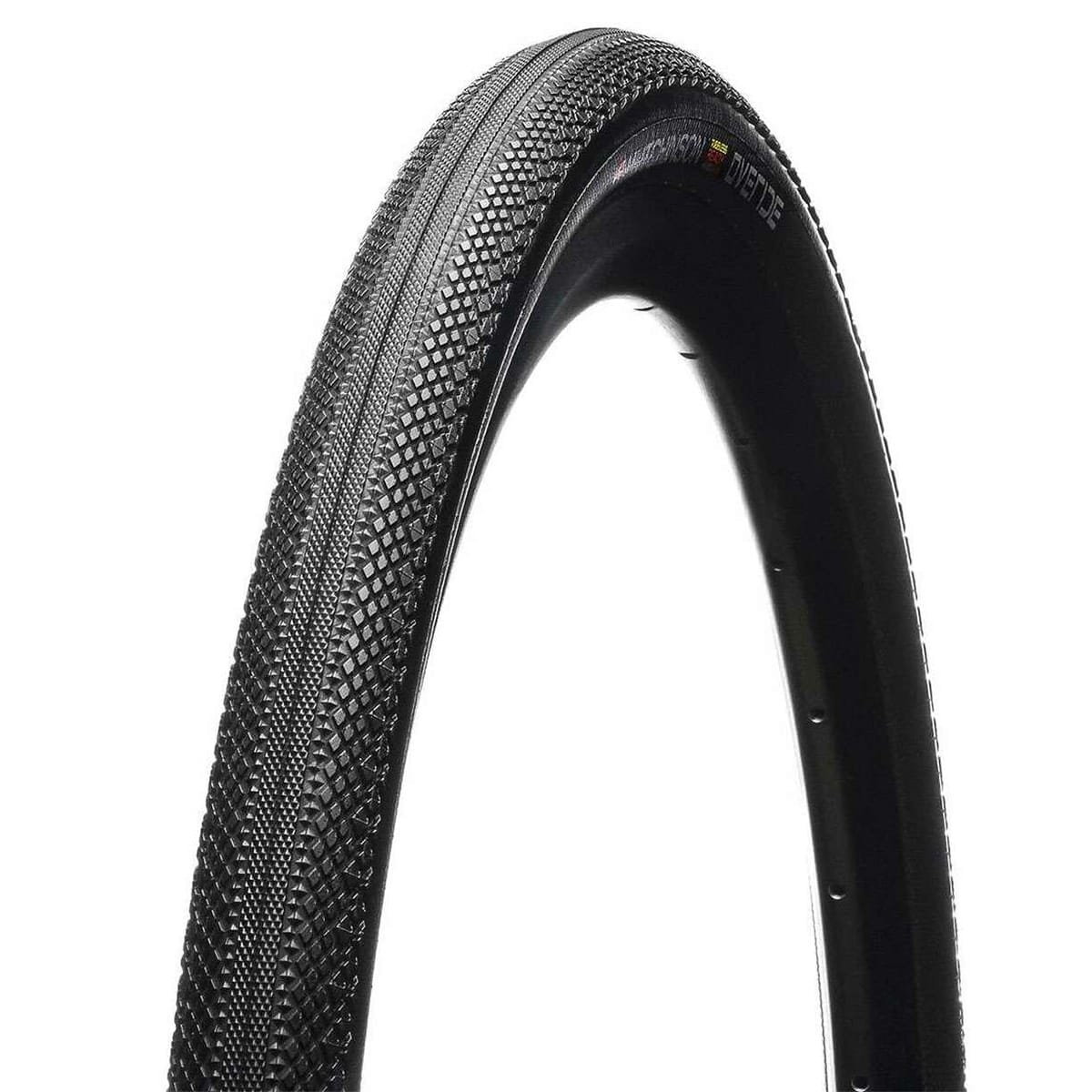 HUTCHINSON OVERIDE 700x40c Hardskin Tubeless Ready-dæk Sort