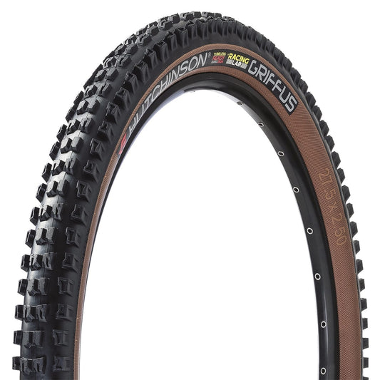 Pneu HUTCHINSON GRIFFUS 29x2.4 RACING LAB HARDSKIN RACE RIPOST GRAVITY TUBELESS READY TRINGLE SOUPLE Noir/Marron