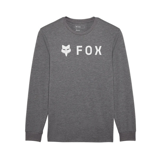 Koszulka techniczna FOX ABSOLUTE TRUDRI z długim rękawem grafitowo-szara