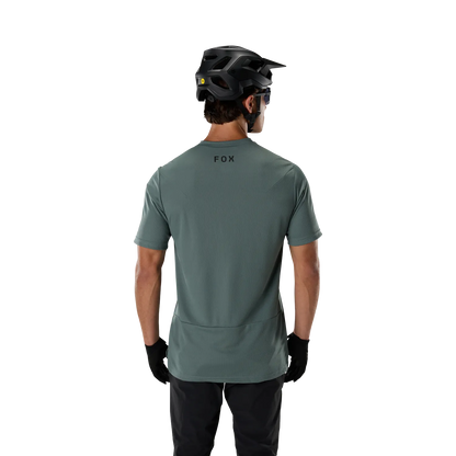 Maillot FOX RANGER FOX HEAD Manches Courtes Vert Sauge