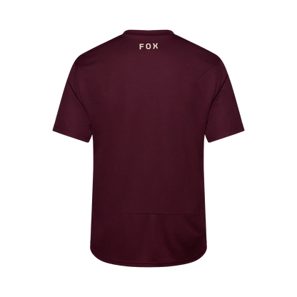 Maillot FOX RANGER FOX HEAD Manches Courtes Bordeaux