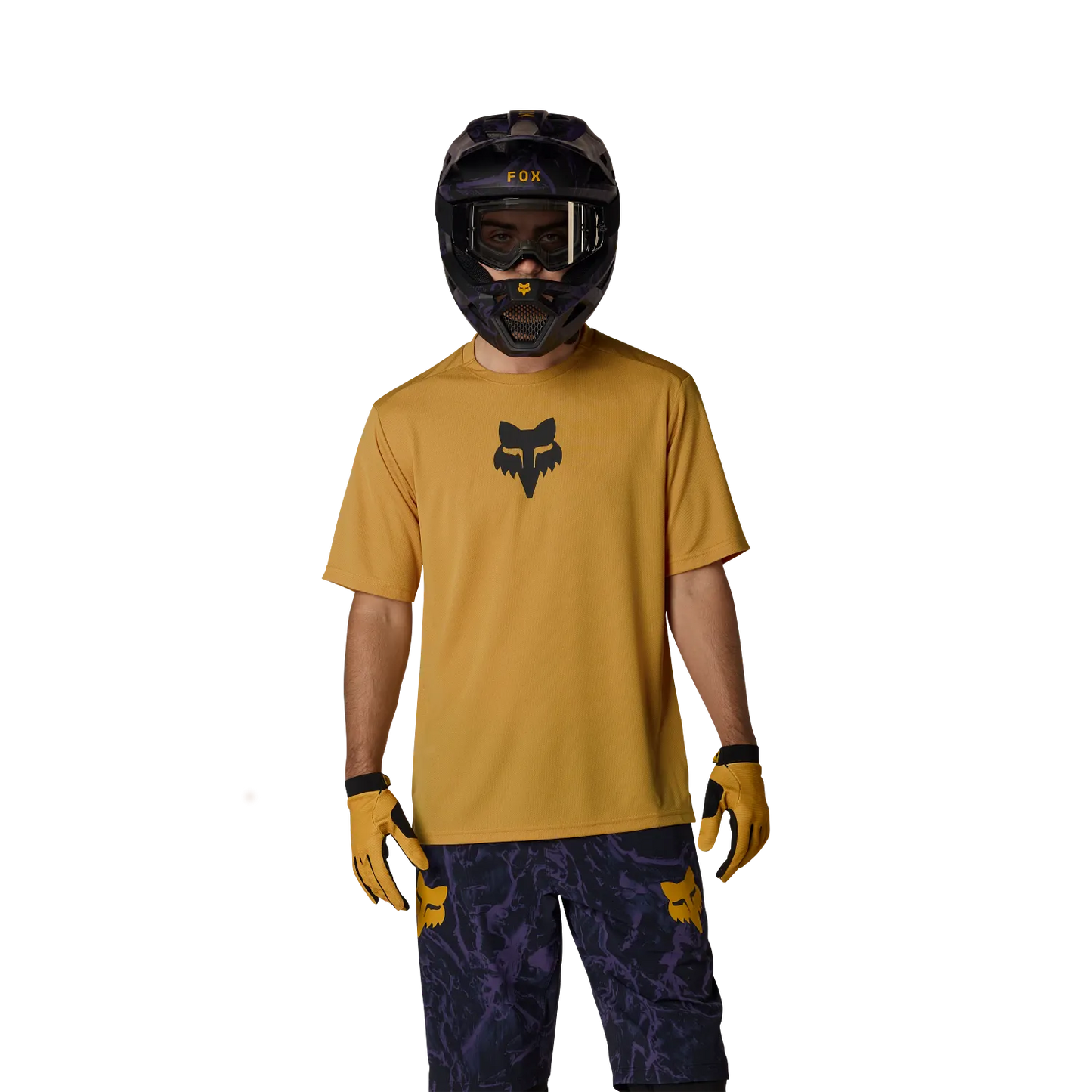 Maillot FOX RANGER HEAD Manches Courtes Bronze