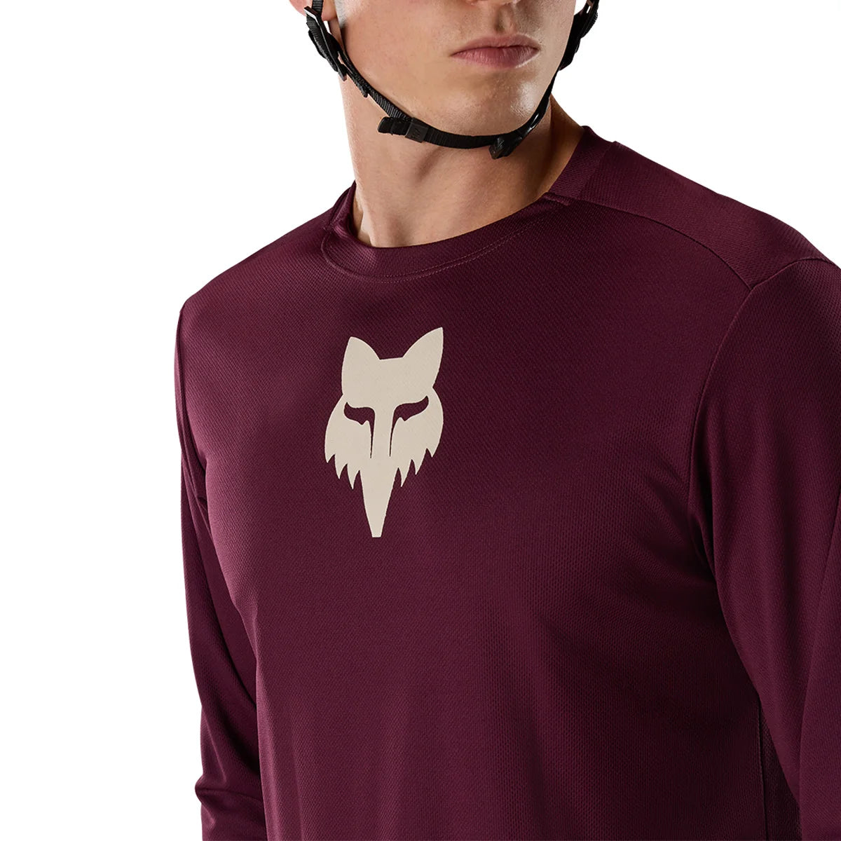 Maillot FOX RANGER FOX HEAD Manches Longues Bordeaux 2026