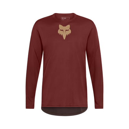 Maillot FOX RANGER FOX HEAD Manches Longues Bordeaux