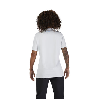 Maillot FOX RANGER HEAD Femme Manches Courtes Bleu Pâle