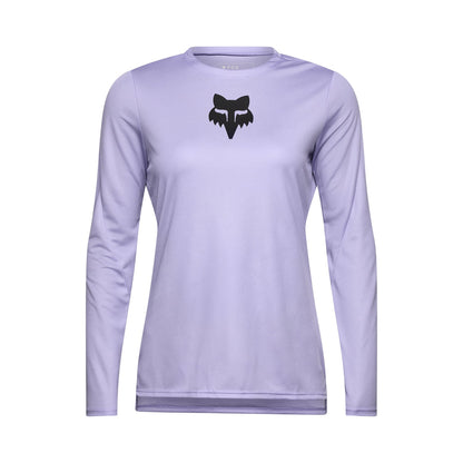 Maillot FOX RANGER HEAD Femme Manches Longues Lilas