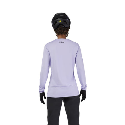 Maillot FOX RANGER HEAD Femme Manches Longues Lilas