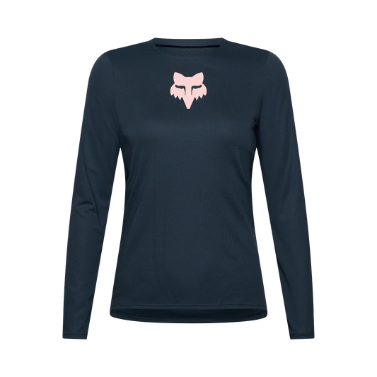 Maillot FOX RANGER FOX HEAD Femme Manches Longues Bleu