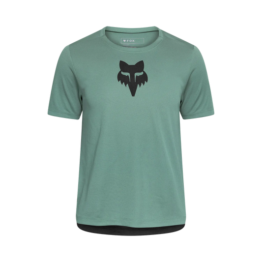 Koszulka juniorska z krótkim rękawem FOX RANGER zielona