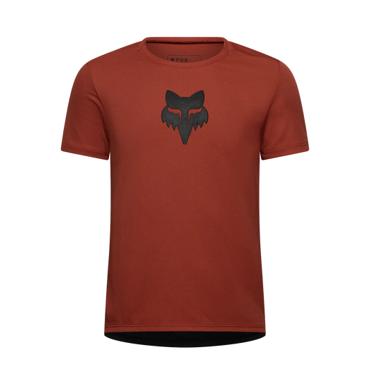 Maillot FOX RANGER HEAD Junior Manches Courtes Acid Scarlet