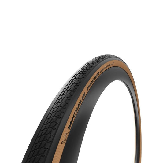 Pneu MICHELIN POWER ADVENTURE 700x42c Tubeless Ready Marron