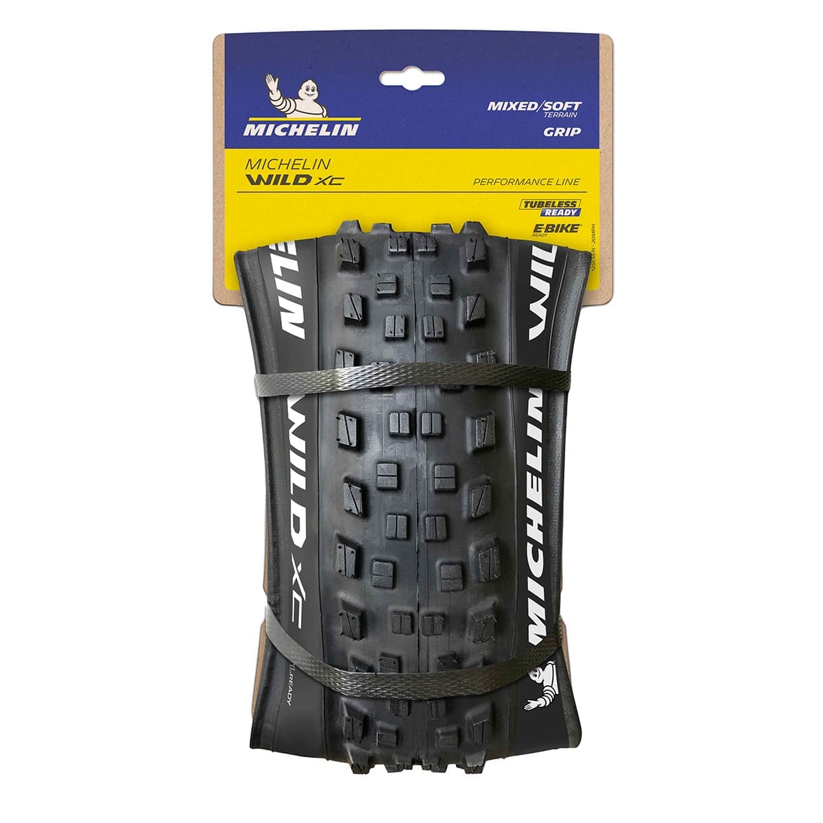 Pneu MICHELIN WILD XC Performance Line 29X2.35 Tubeless Ready Souple