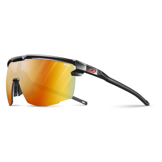 Okulary JULBO ULTIMATE czarne/czerwone Reactiv Light Amplifer fotochromowe