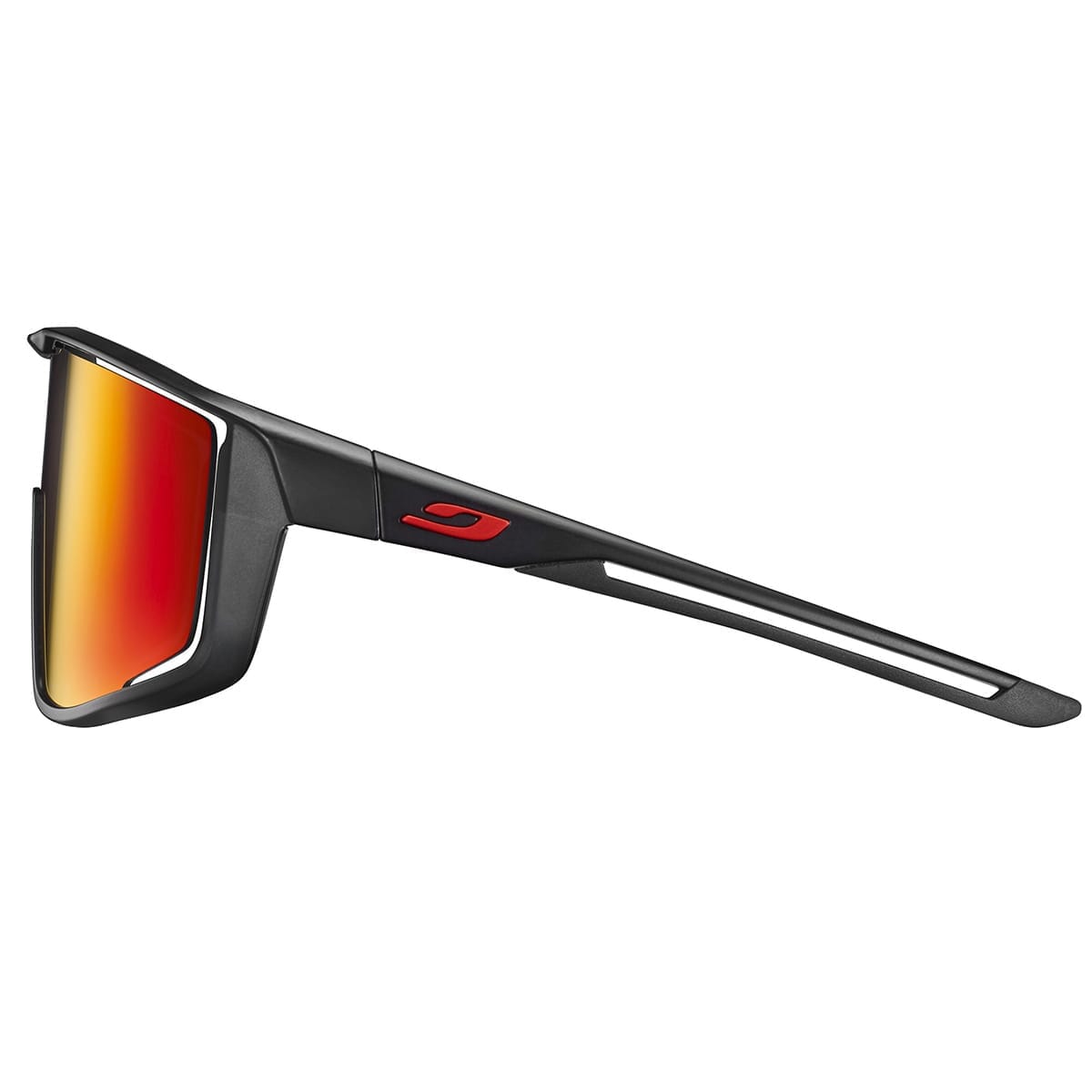 Lunettes JULBO FURY   Noir/Rouge Spectron 3CF Smoke