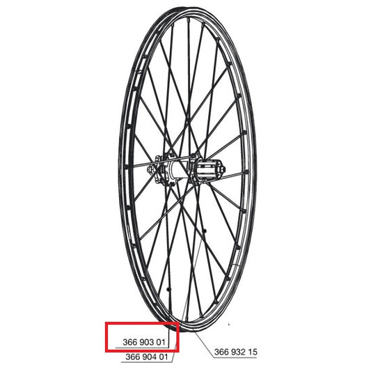SADA 12 PAPRSKŮ PŘEDNÍ/ZADNÍ MAVIC CROSSONE/CROSSMAX - XA 29"/AKSIUM DISC 9 + 12 FT/AKS ALLROAD 296MM