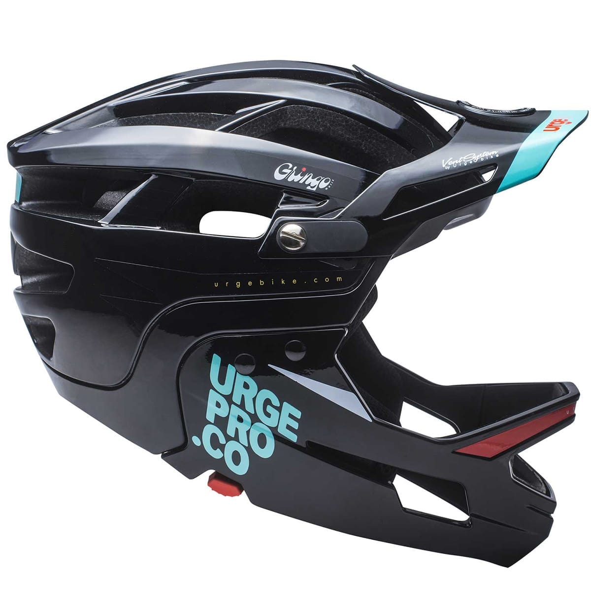 Casque VTT URGE GRINGO DE LA PAMPA Noir