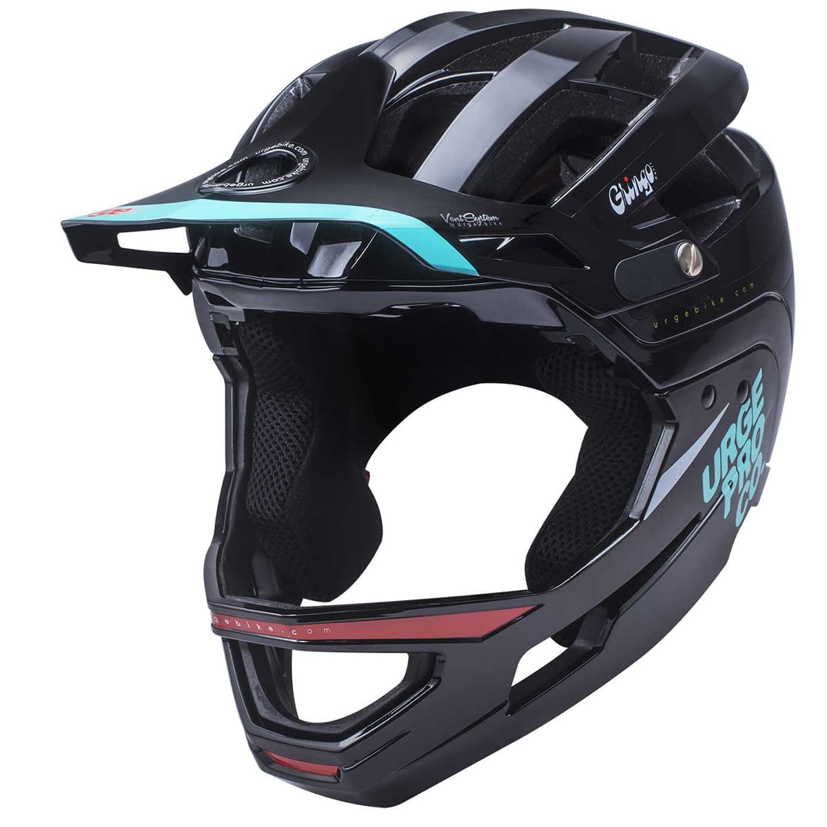 Casque VTT URGE GRINGO DE LA PAMPA Noir