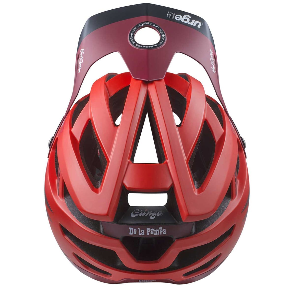 Casque VTT URGE GRINGO DE LA PAMPA Rouge