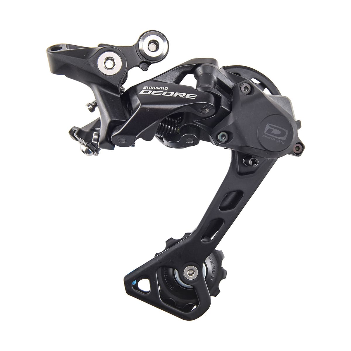 Dérailleur Arrière SHIMANO DEORE SHADOW + RD-M6000-GS 10V Chape Moyenne *