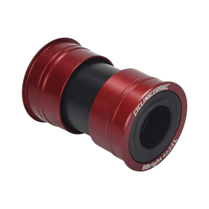 Boîtier de Pédalier CYCLINGCERAMIC BB386EVO Sram GXP Rouge