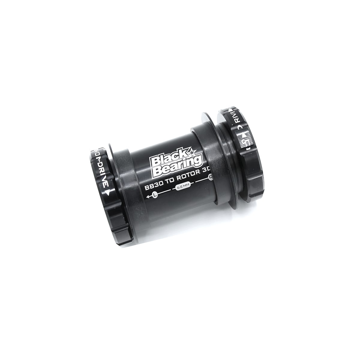 Boîtier de Pédalier BLACK BEARING BB30 68/73 DUB Acier