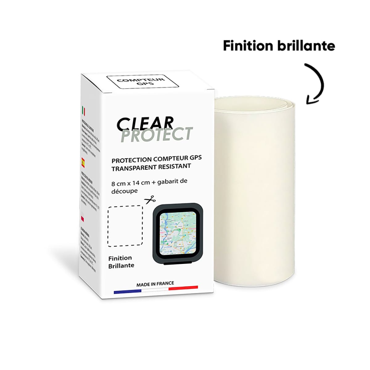 Protection Adhésive pour GPS CLEARPROTECT Brillant