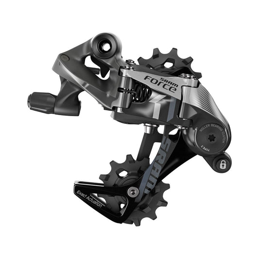 Dérailleur Arrière SRAM FORCE 1 11V Chape Moyenne – vue produit sur fond blanc