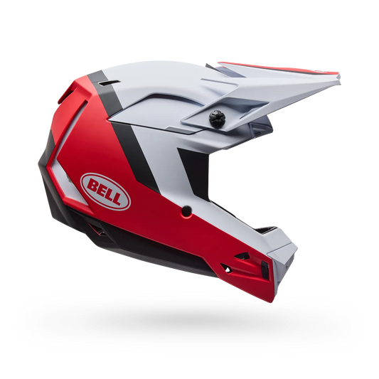 Casque VTT BELL FULL-10 MIPS LEVEL SET Blanc/Rouge