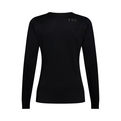 Maillot FOX FLEXAIR Femme Manches Longues Noir