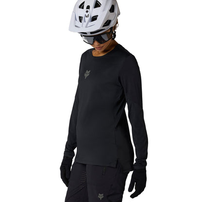 Maillot FOX FLEXAIR Femme Manches Longues Noir