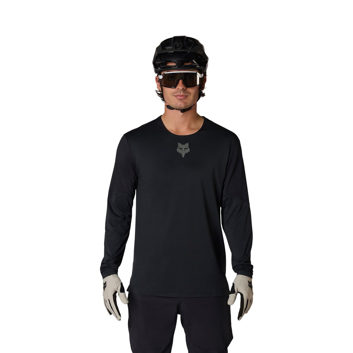 Koszulka z długim rękawem FOX FLEXAIR czarna