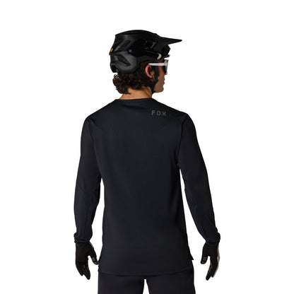 Maillot FOX FLEXAIR Manches Longues Noir