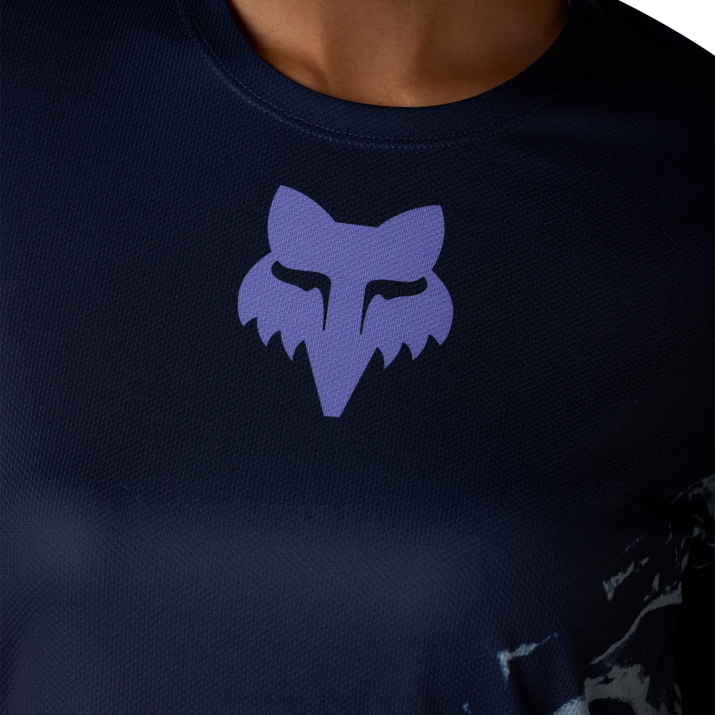 FOX RANGER IMAGE PRINT Dámský dres s krátkým rukávem Arctic Blue