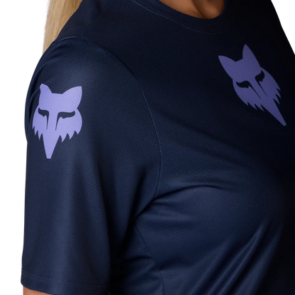Maillot FOX RANGER IMAGE PRINT Femme Manches Courtes Arctic Blue