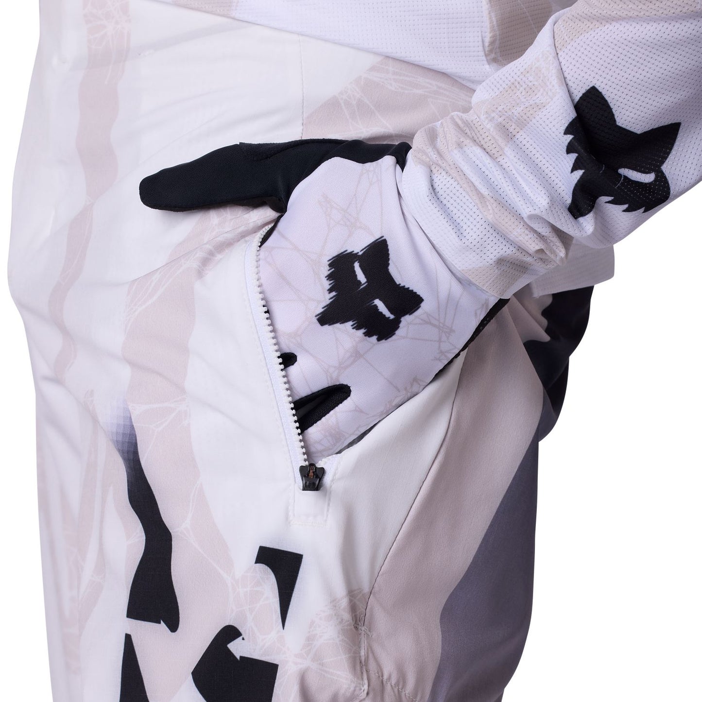 FOX FLEXAIR DIFFUSE SE Kalhoty White