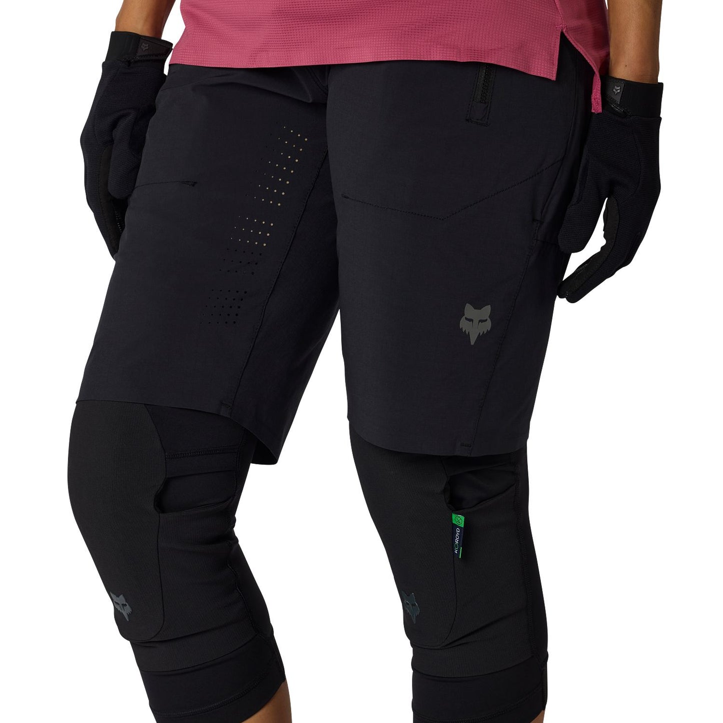 FOX FLEXAIR Damshorts Svart