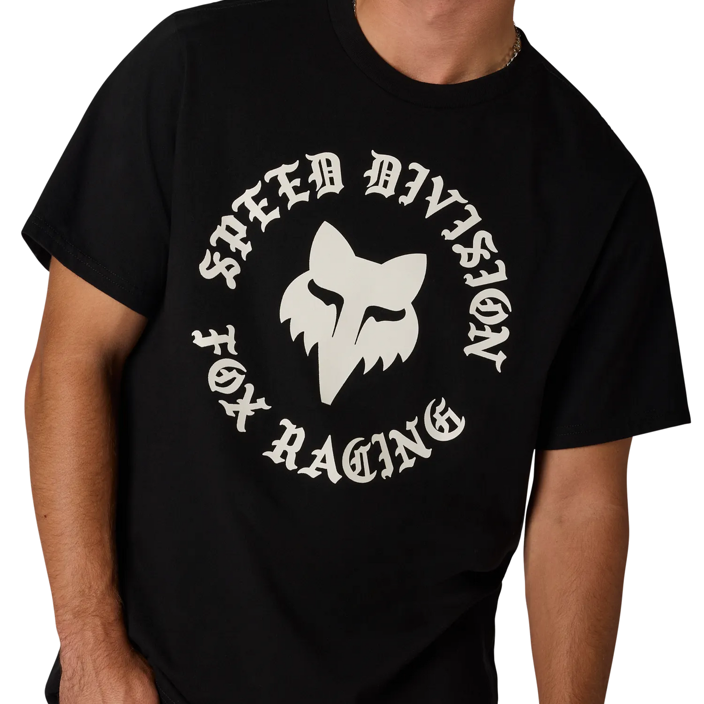 FOX BADGE 195 ORIGINAL T-shirt kortærmet sort